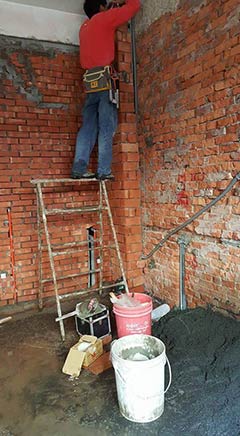 台中泥作粗底細底粉光工程