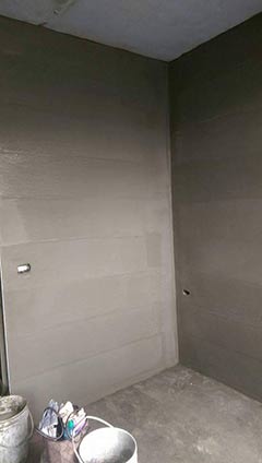 台中室內泥作裝修施工現場